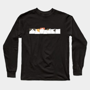 Cats gather Long Sleeve T-Shirt